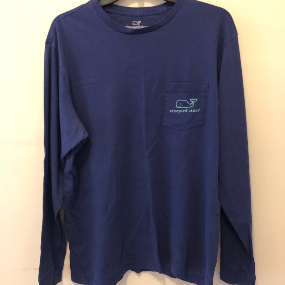 Vineyard Vines Long Sleeve Pocket Tee